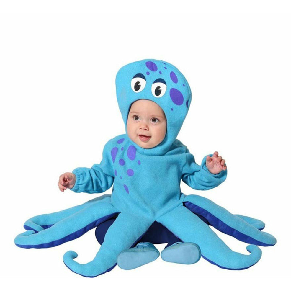 Disfraz de Pulpo Azul para bebé | Don Disfraz