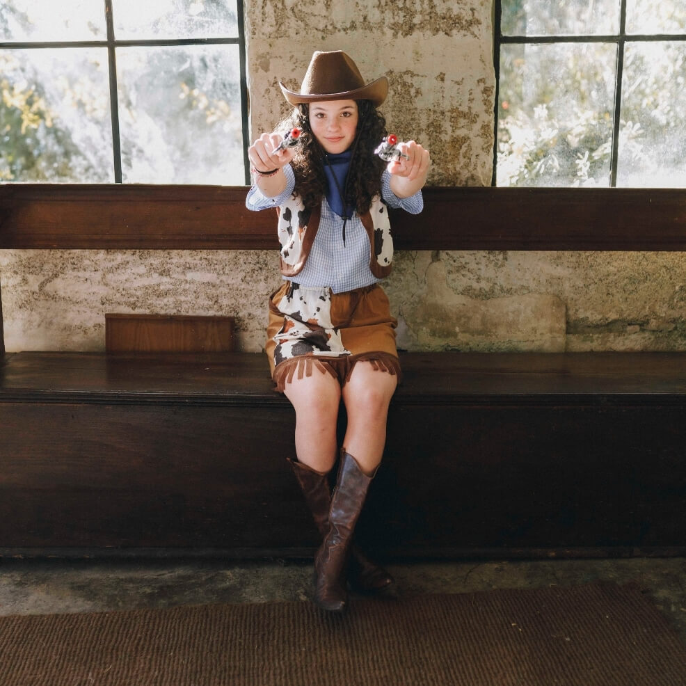 Cowgirl Wilder Westen Kostüm für Damen
