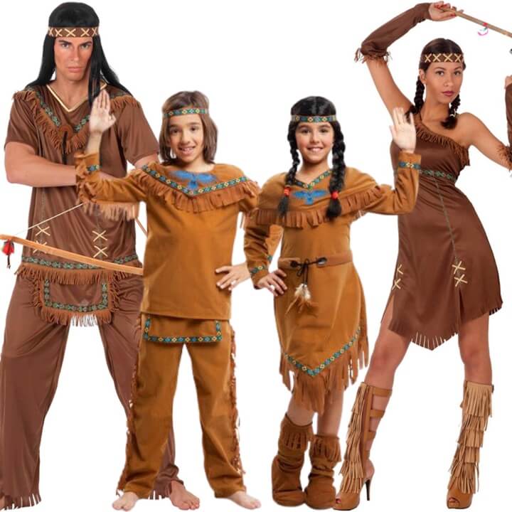 Indianer Mojave Gruppenkostüme