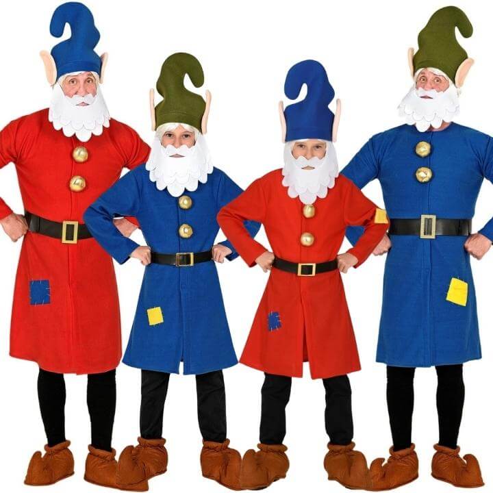 Zwerge und Schneewittchen Gruppenkostüme