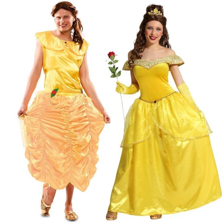 Die Schöne und das Biest Märchen Paarkostüme
