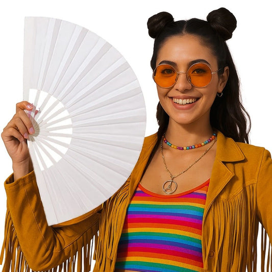 Großer, weißer Fächer