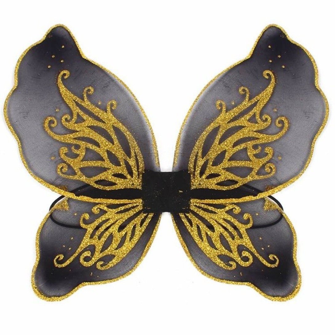 Schwarze Feenflügel