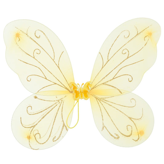 Gelbe Illusionsflügel Kinder