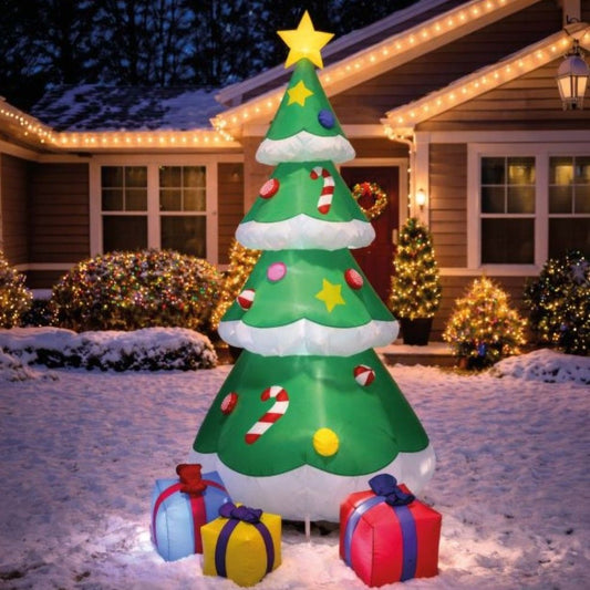 Aufblasbarer Weihnachtsbaum