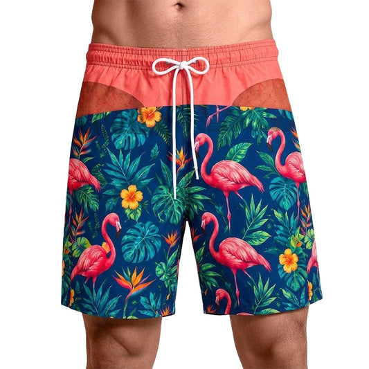 Lustiger Flamingo-Badeanzug