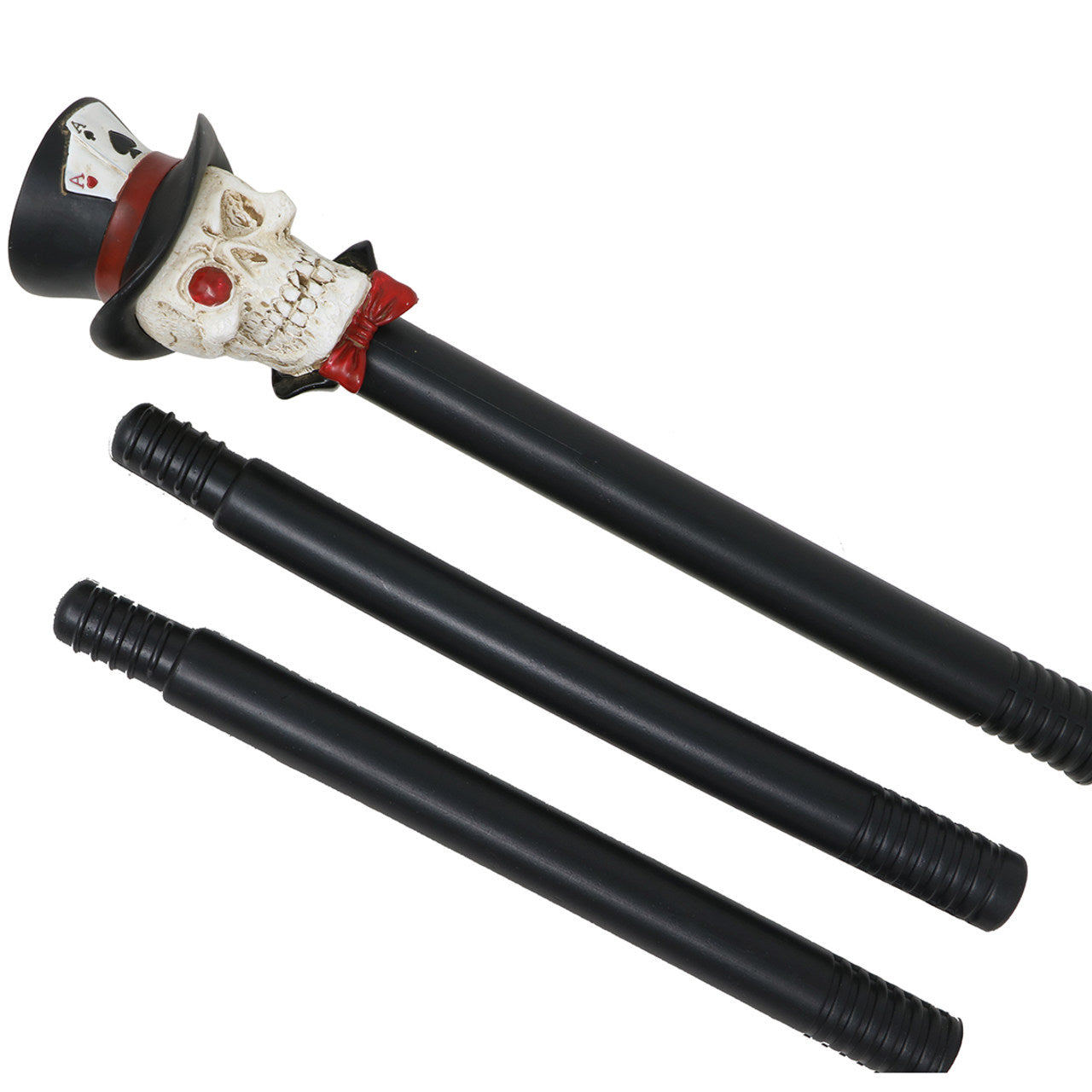 Gruselstab mit Totenschädel