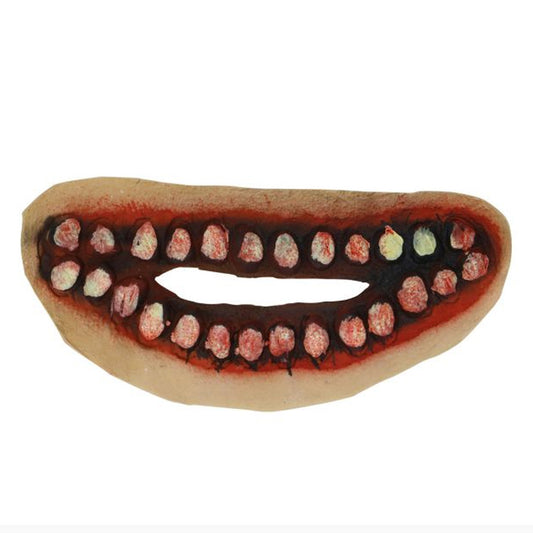 Satanischer Clownsmund aus Latex