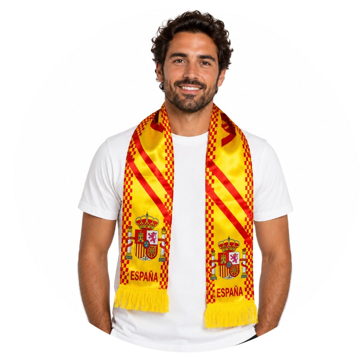Zweifarbiger Spanien-Schal
