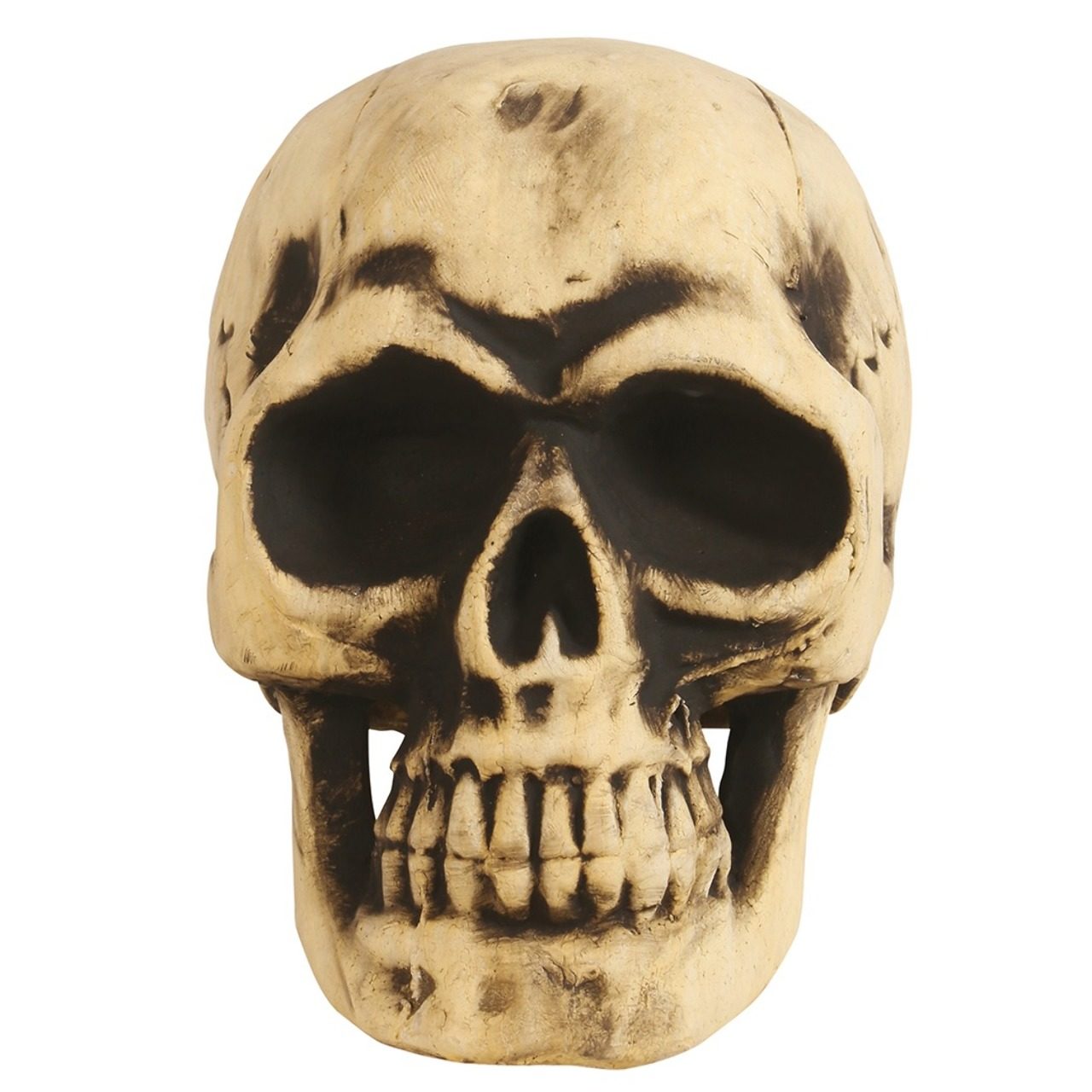 Großer Totenkopf aus Schaumstoff