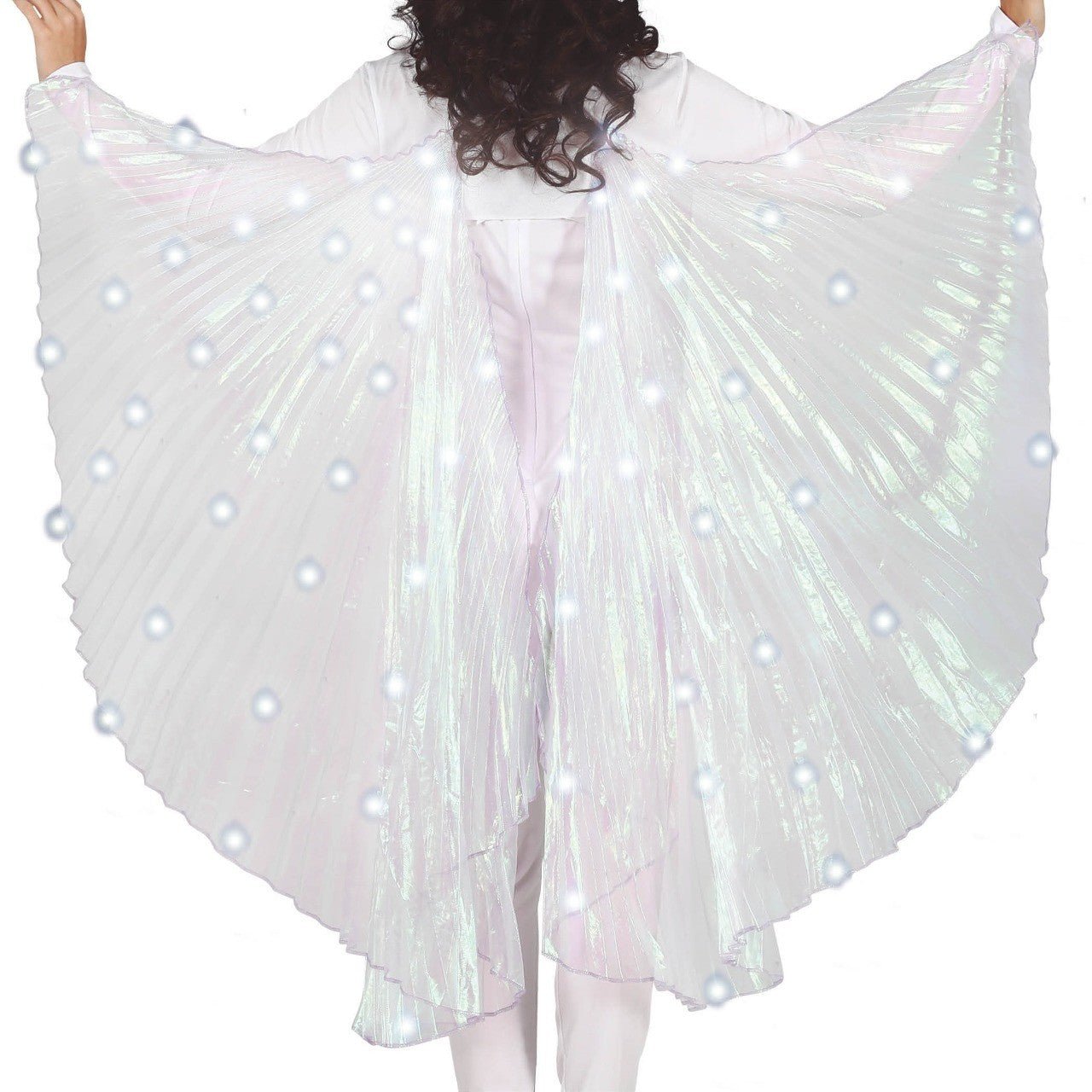 Iris Umhang mit Licht für Bräute und Hochzeiten