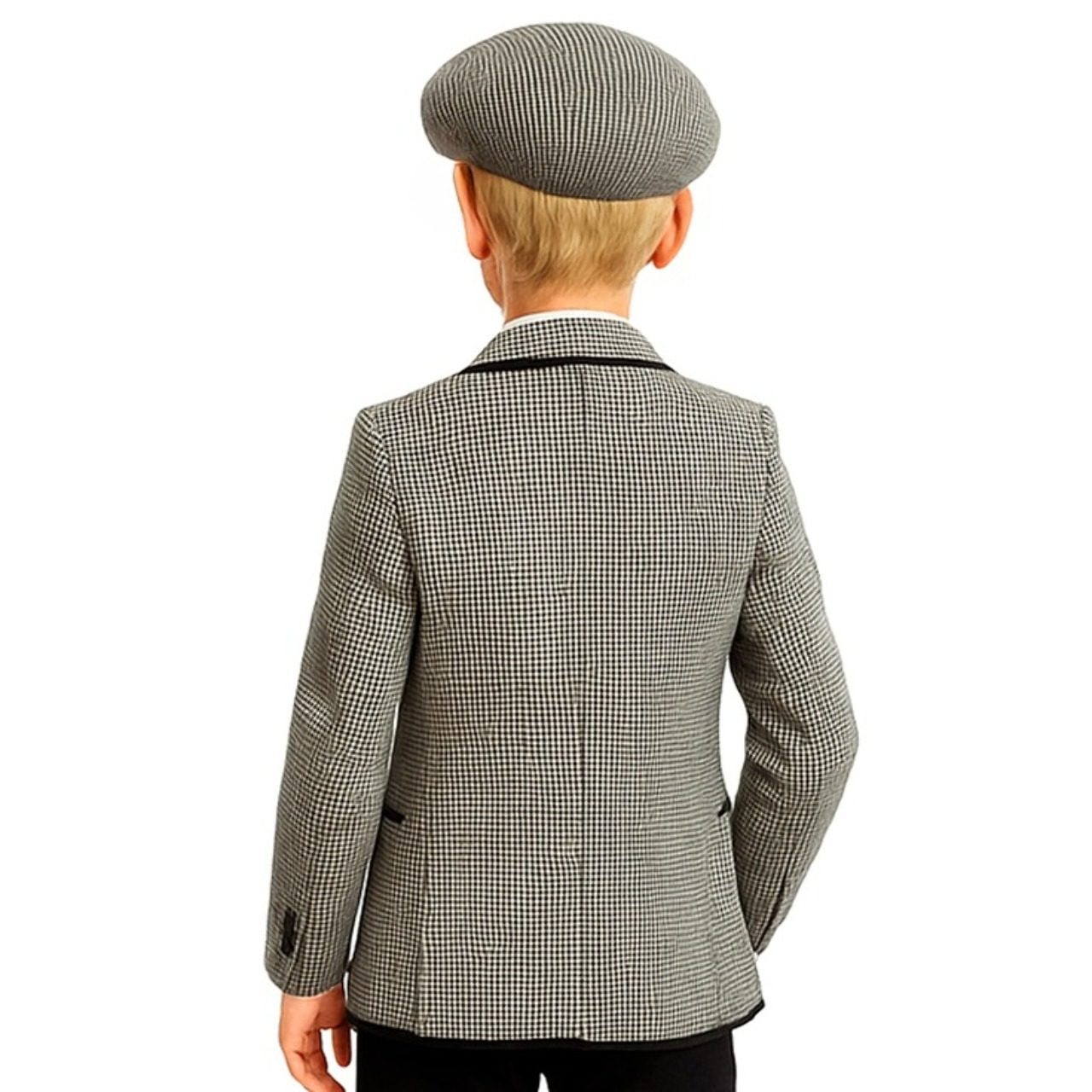 Chulapo-Jacke klassisch kariert für Kinder