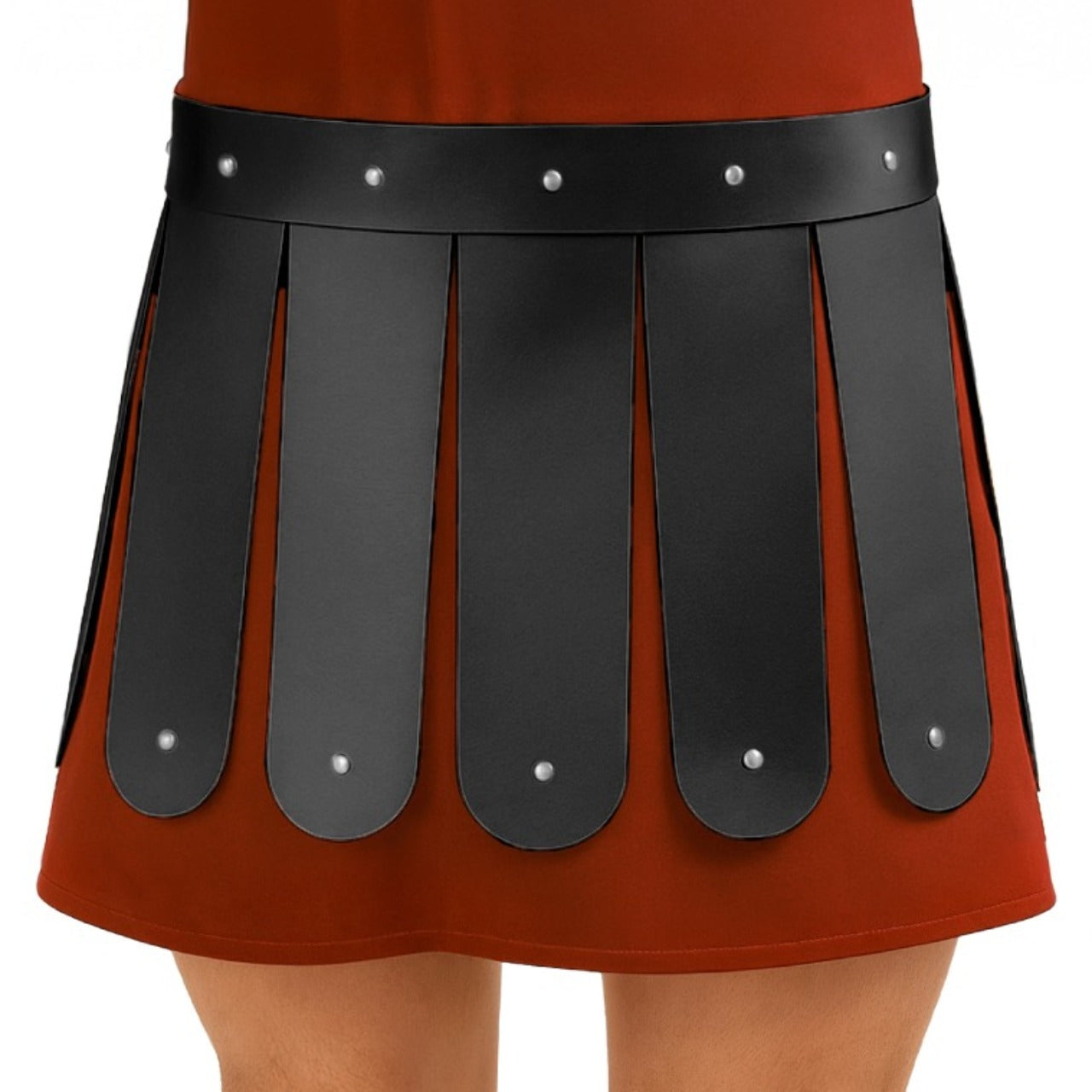 Schwarzer Römischer Gladiator-Rockgürtel