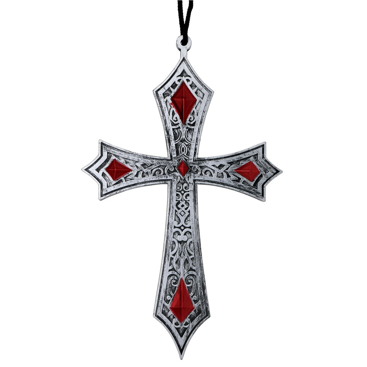 Halskette mit unheimlichem gotischen Kreuz