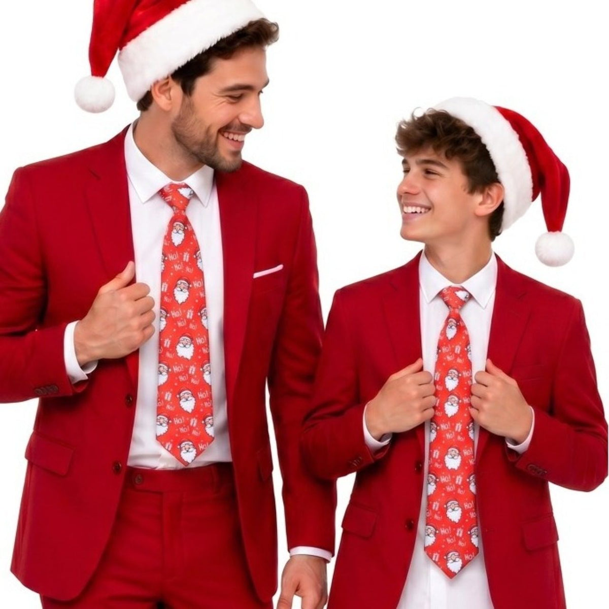 Weihnachtskrawatte Weihnachtsmann