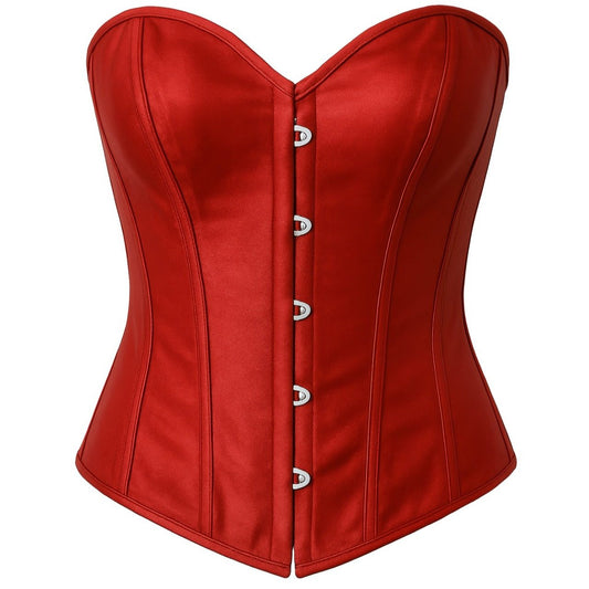 Rotes Herz-Corsage