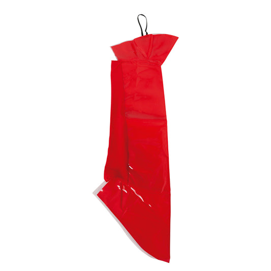 Hohe rote Stiefelüberzüge