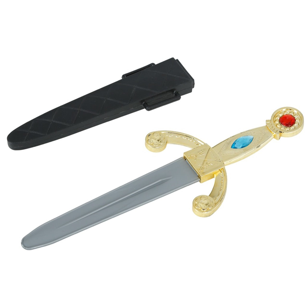 Mittelalterlicher Dolch mit Scheide