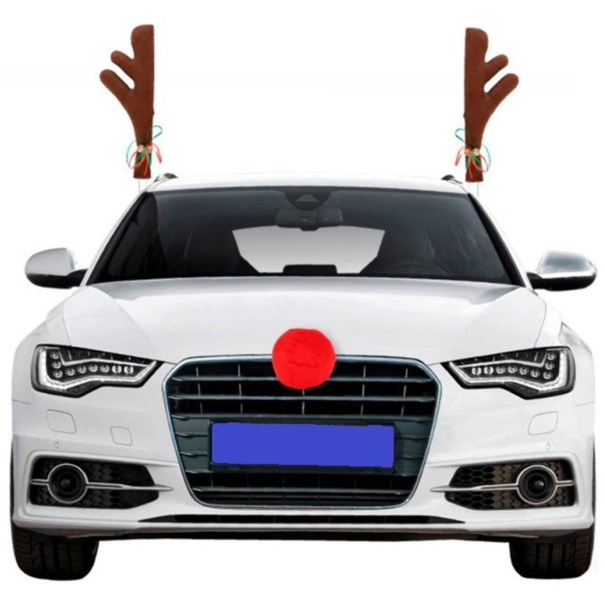 Weihnachts-Rentier-Deko fürs Auto