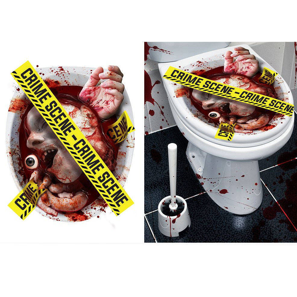 WC-Deko "CRIME SCENE"