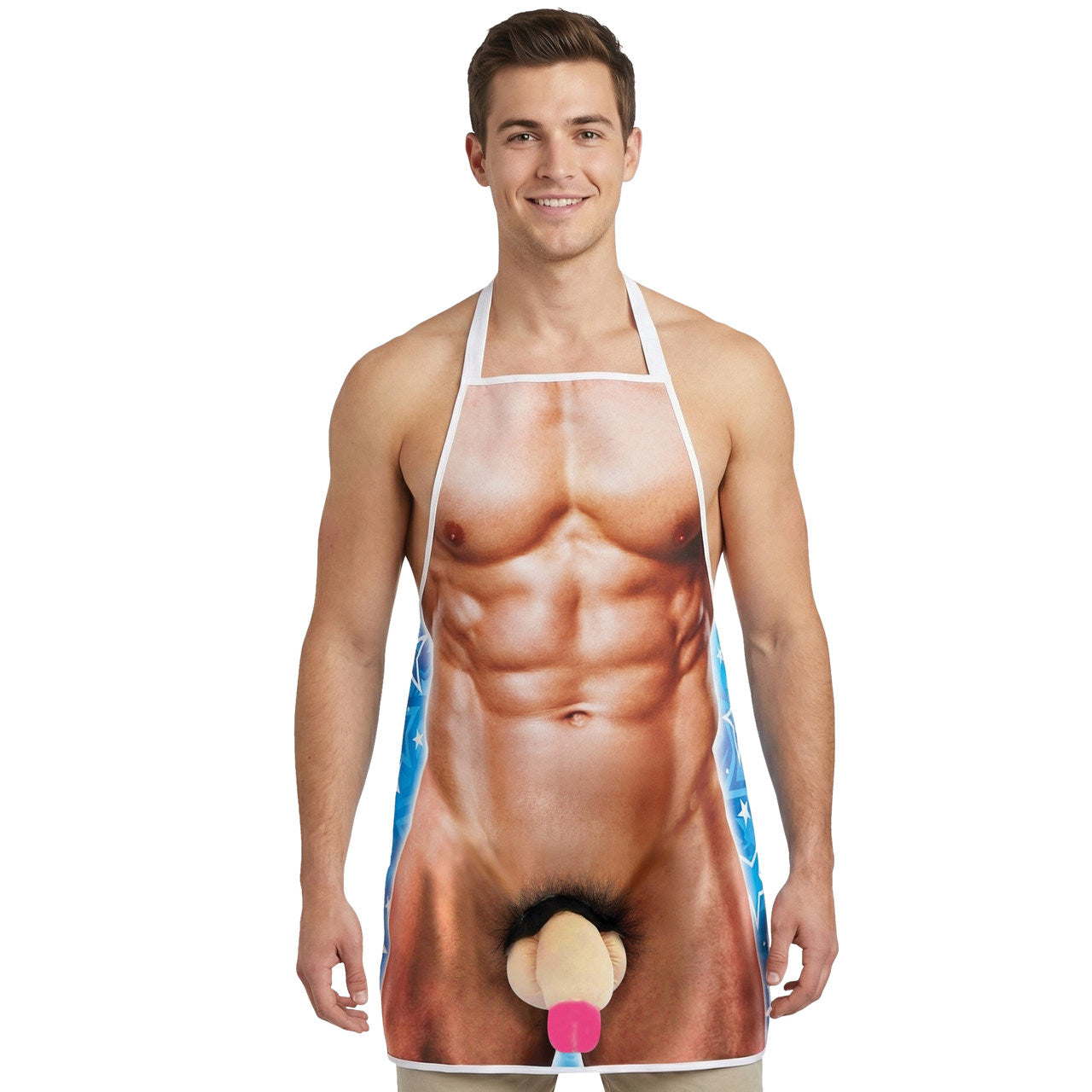 Scherz-Penis-Schürze