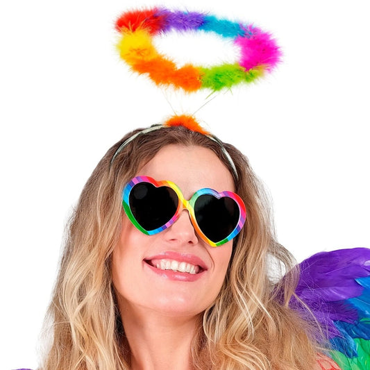 Regenbogen-Engel-Haarreif