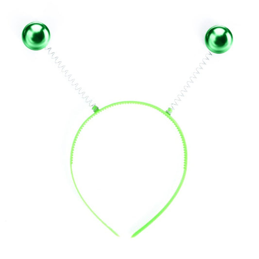 Grüne Kugel-Haarreif