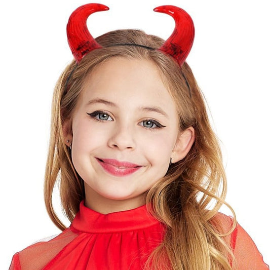 Teuflisches Haarreif mit Licht für Kinder