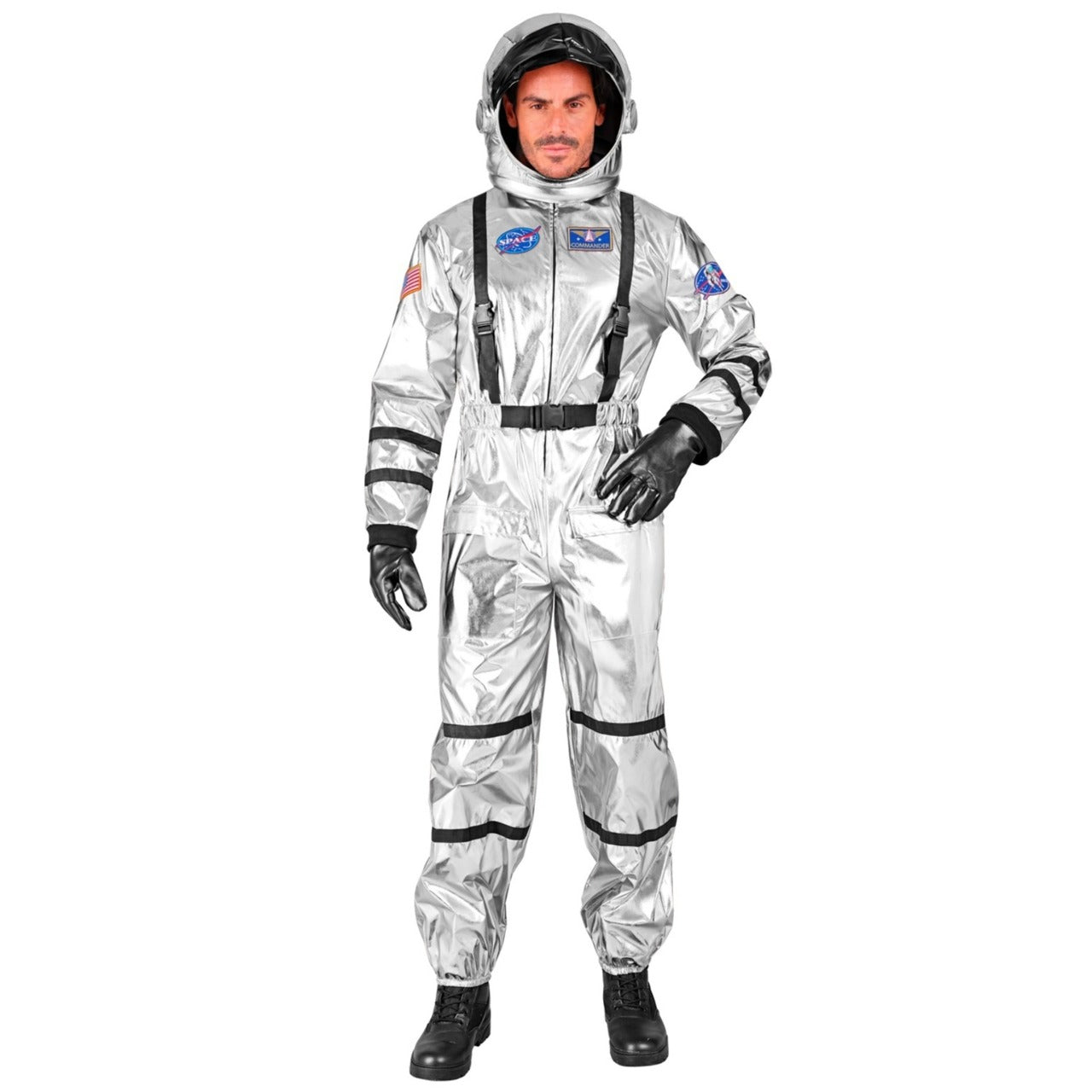 Astronaut-Space Silber Gruppenkostüme