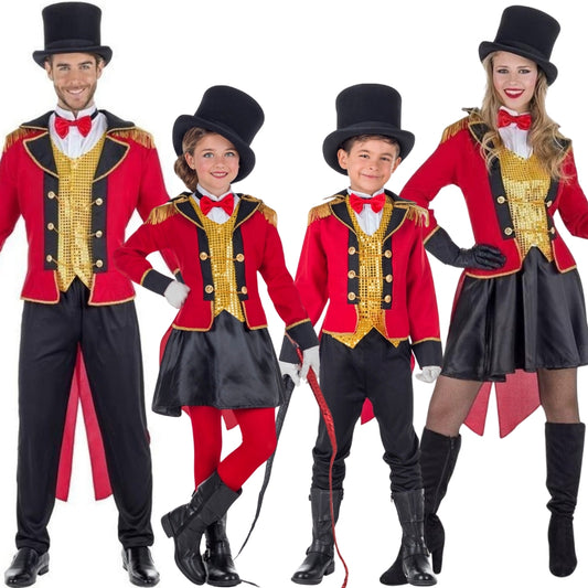 Dompteure mit Fliege Gruppenkostüme