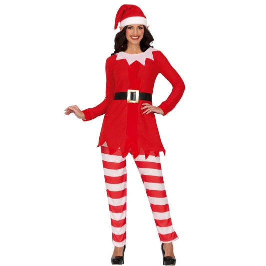 Freche Weihnachtselfen Gruppenkostüme