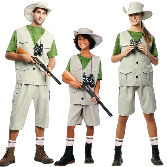 Abenteurer-Entdecker-Gruppenkostüme