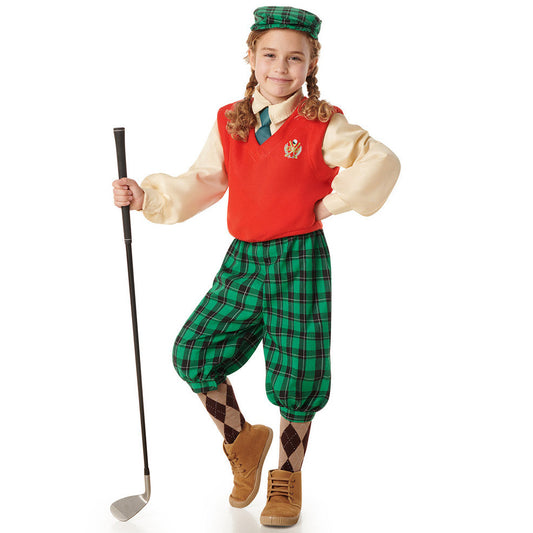 Golfspieler-Karomuster Gruppenkostüme