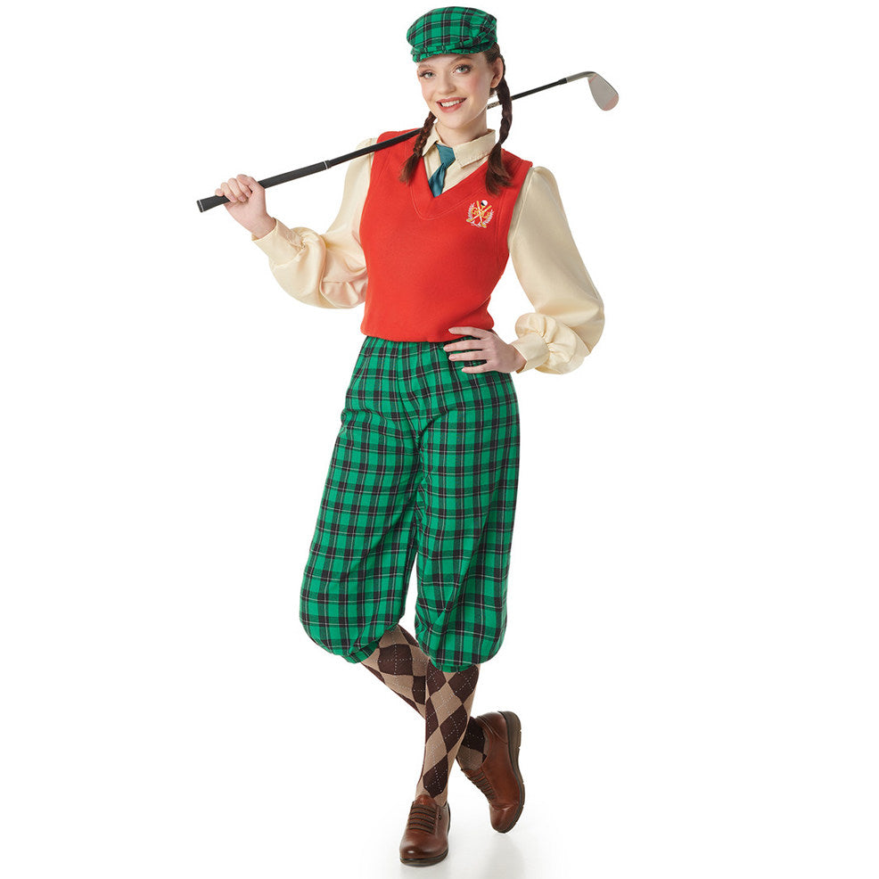 Golfspieler-Karomuster Gruppenkostüme