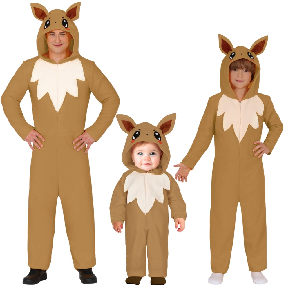 Pokémon-Eevee-Gruppenkostüme