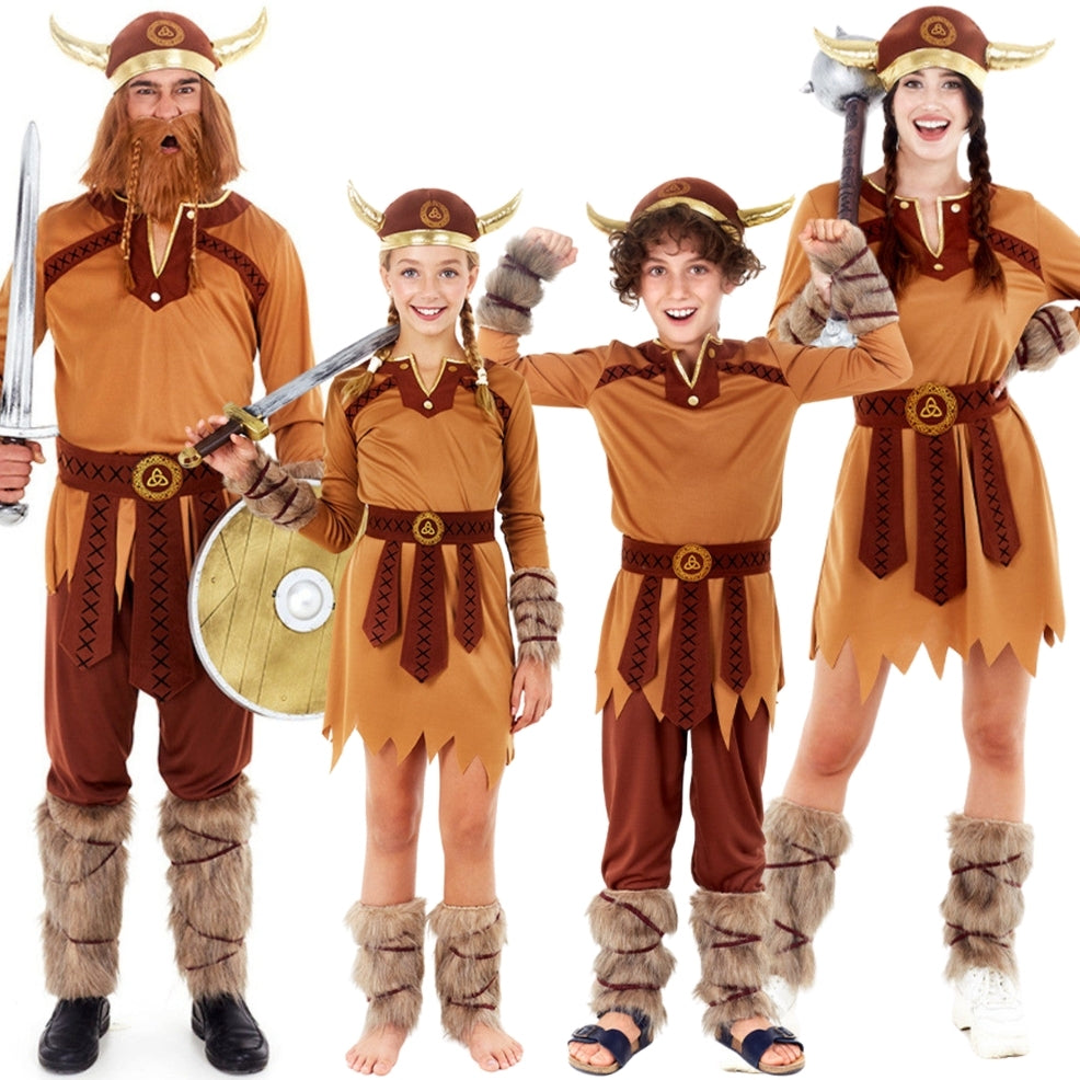 Wikinger-Trikvetr Gruppekostüme