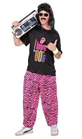 80er Jahre Love Pärchenkostüme