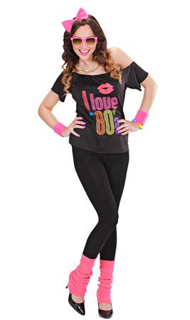80er Jahre Love Pärchenkostüme