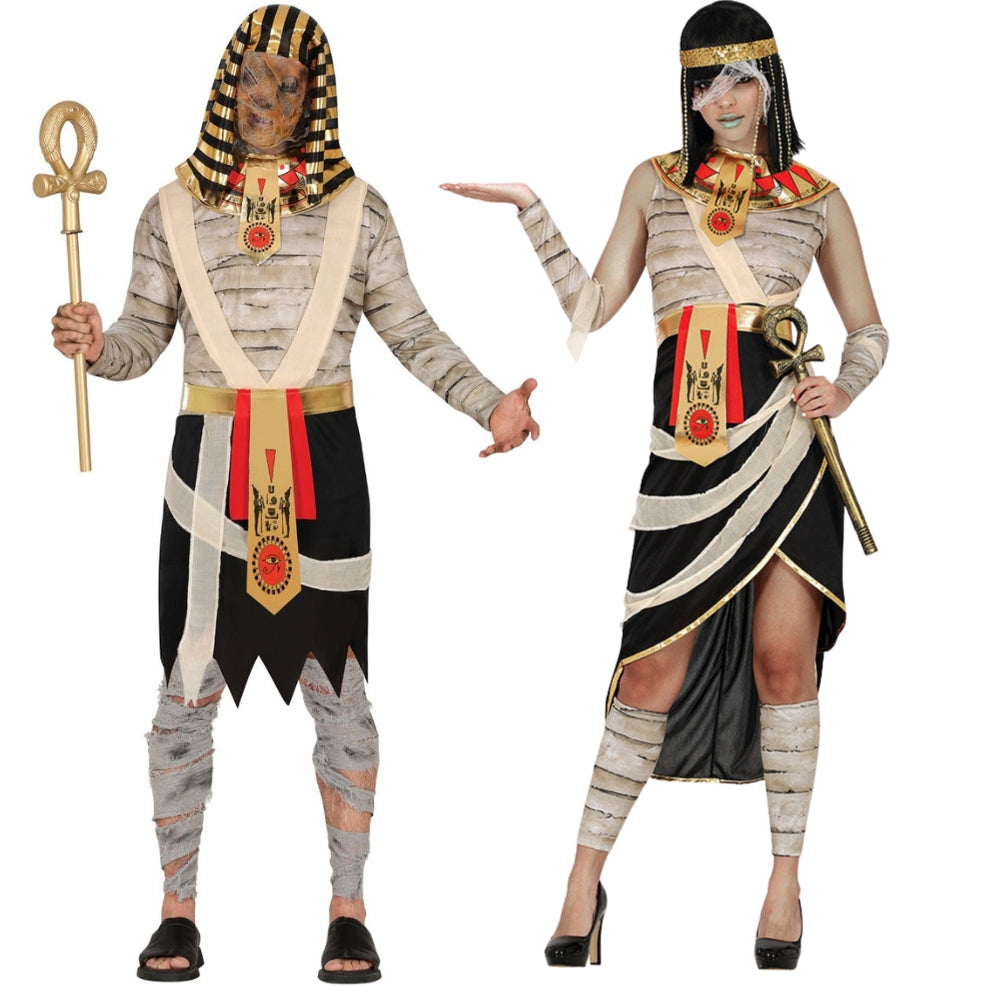 Mumien-Pharao Paarkostüme