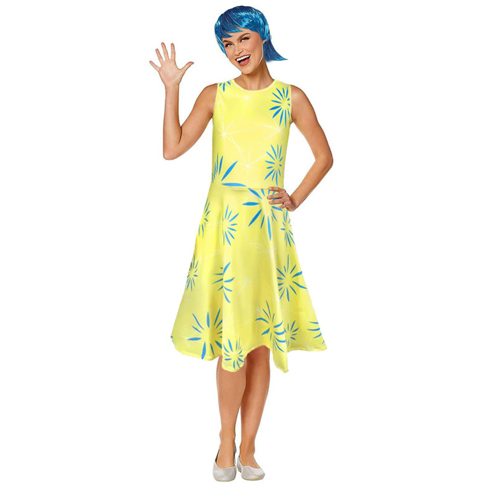 Alles steht Kopf Freude Kostüm für Damen