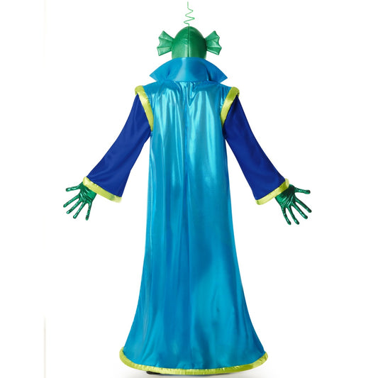 Alien Cosmos Blau Kostüm für Erwachsene