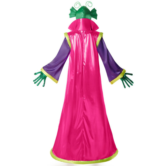 Alien Cosmos Lila Kostüm für Erwachsene