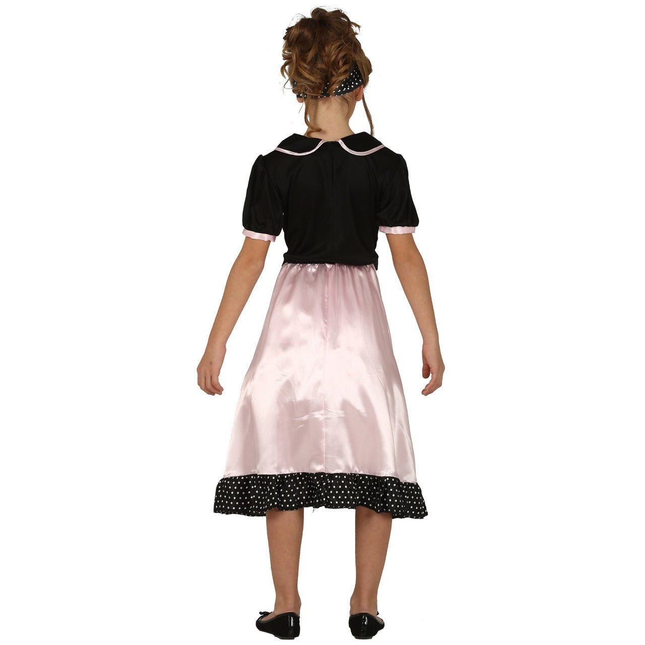 50er Jahre Eco Kostüm für Mädchen