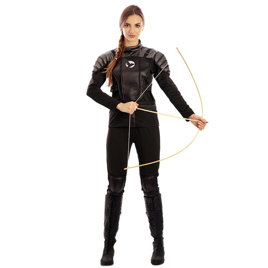 Katniss Bogenschützin Kostüm für Damen