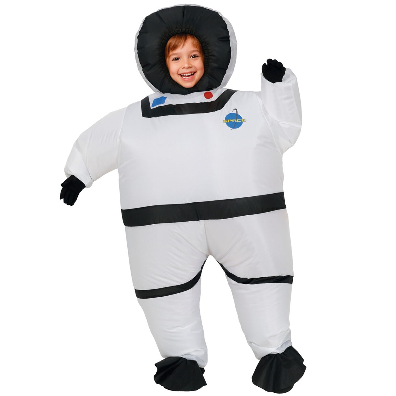 Aufblasbares Astronauten-Kostüm für Kinder