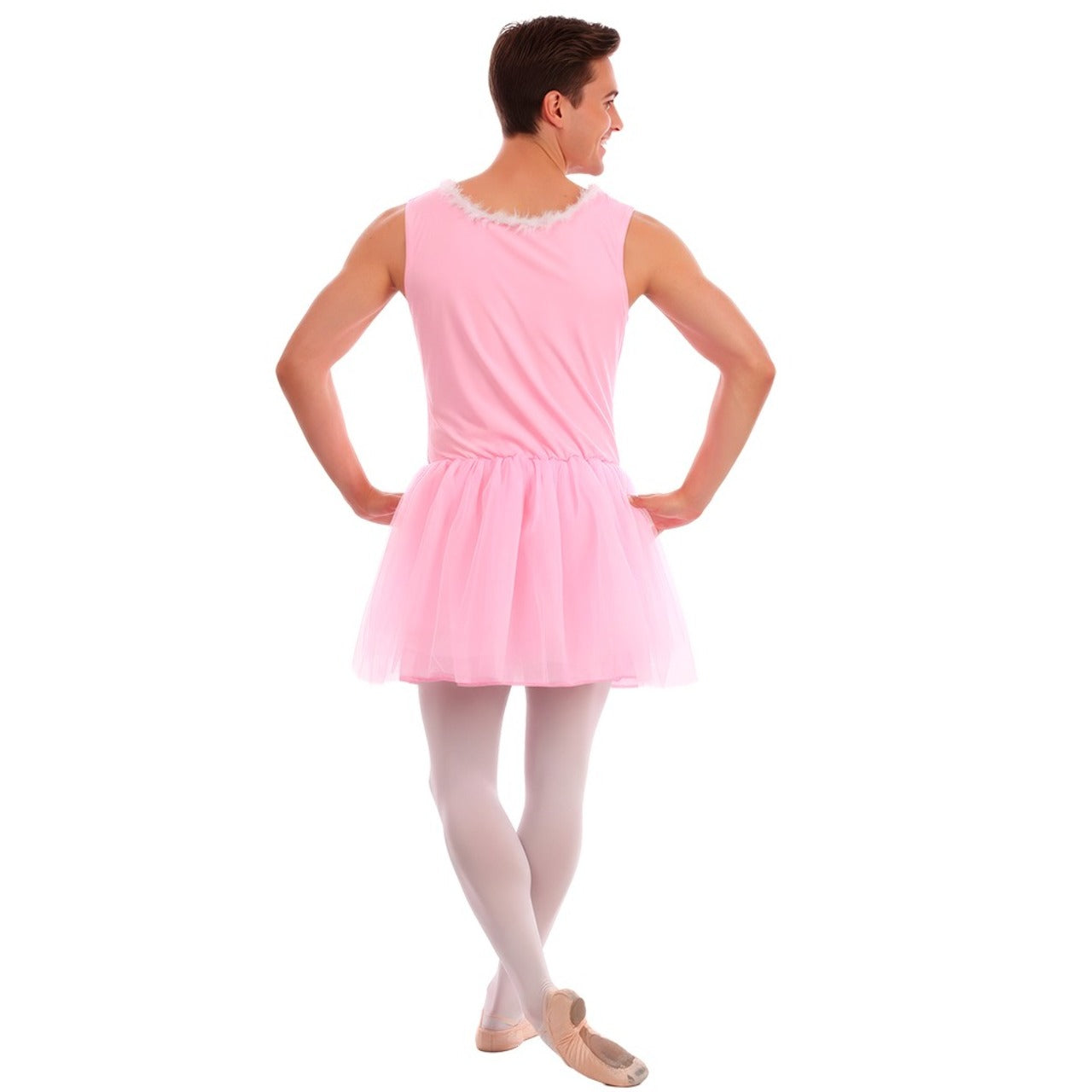 Rosa Ballerina-Kostüm für Erwachsene