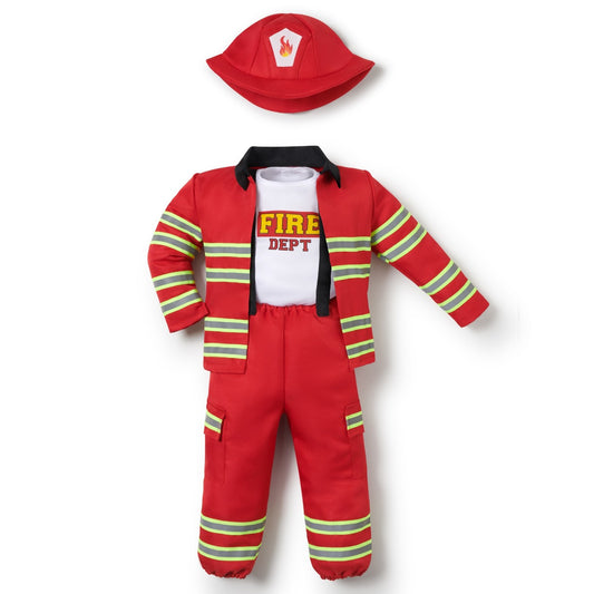 Feuerwehrmann Fire Kostüm für Babys