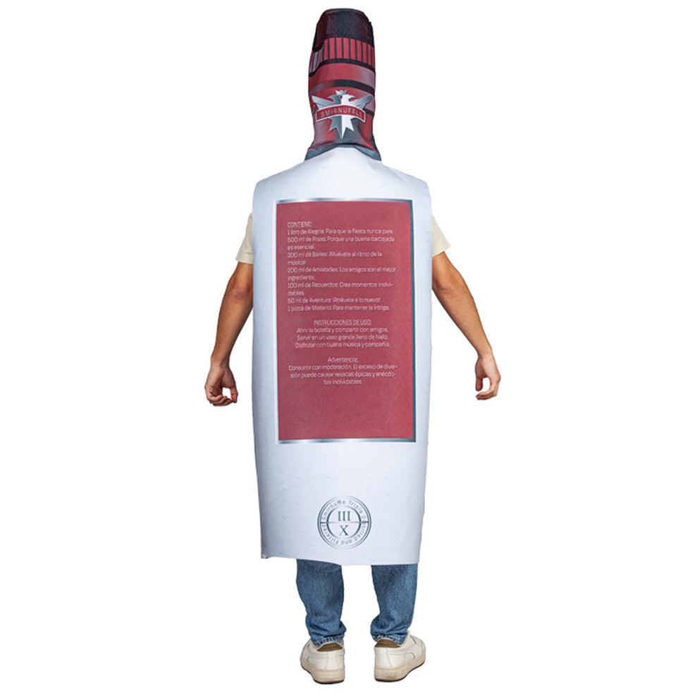 Vodka-Flasche-Kostüm für Erwachsene