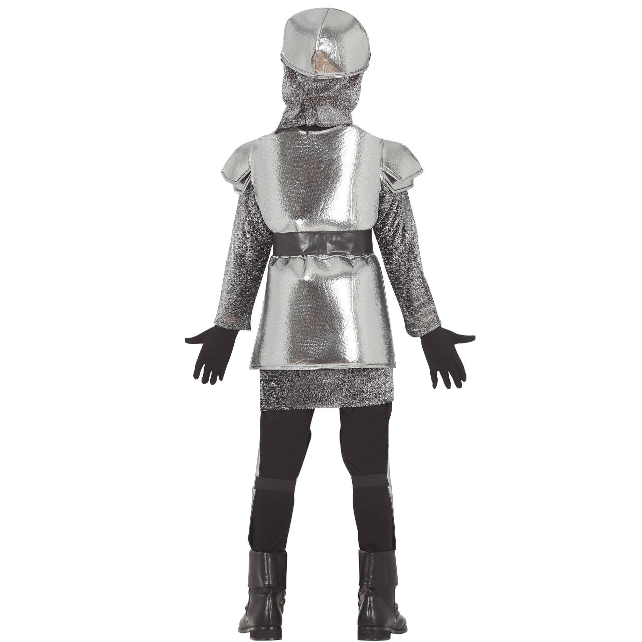 Mittelalterlicher Ritterkostüm Silber für Kinder