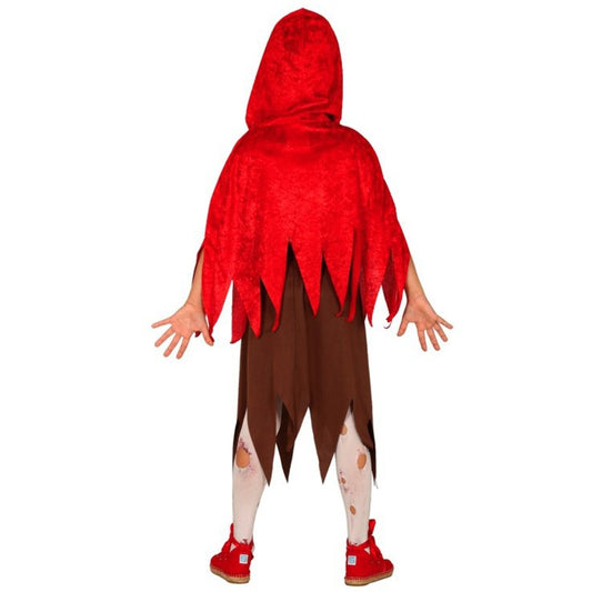 Unheimliche Rotkäppchen Kostüm für Mädchen